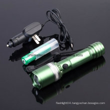 Rechargeable LED Flashlight with Ce, RoHS, MSDS, ISO, SGS